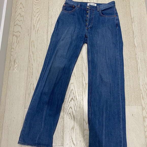 Aritzia Denim Forum The Bo Ho Mid Rose Slouchy Jean - Picture 1 of 3